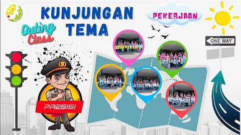 Edukasi Tema Profesi || kunjungan anak TK ke Polres Tasikmalaya