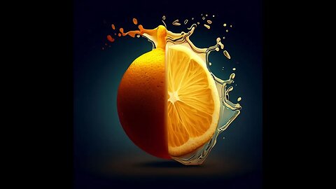 Lemons into Orange Juice #viral