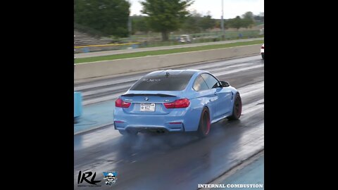 BMW M4 F82 Gets Loose on the Drag Strip