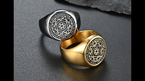 El Sello de Salomon + como hacer sus 4 anillos 💍