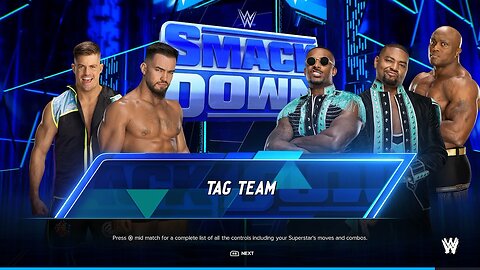 WWE Smackdown Street Profits Vs Austin Theory and Grayson Waller