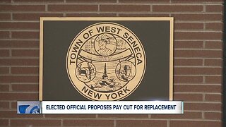 Elected official proposes pay cut for replacement