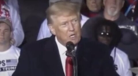 Trump: "people from January 6… we will give them pardons"