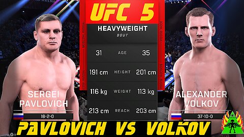 UFC 5 - PAVLOVICH VS VOLKOV