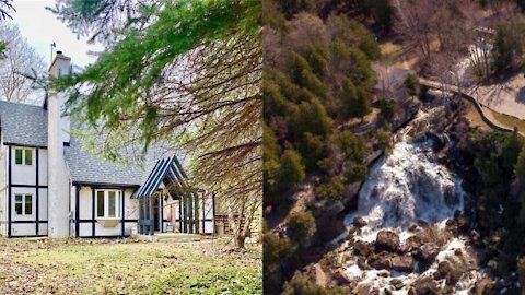 This $650K English Cottage In Ontario Is Steps Away From A Magnificent Waterfall