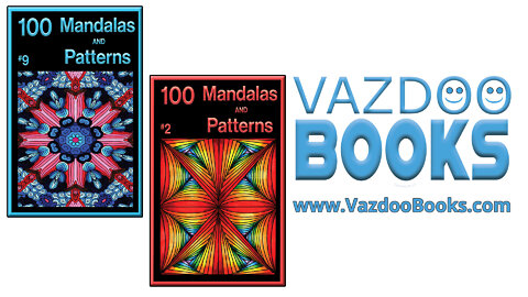 100 Mandalas and Patterns Coloring Books