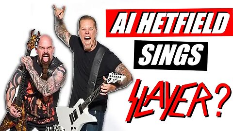 AI James Hetfield Singing SLAYER??