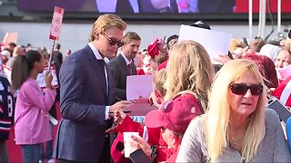 Red Wings host red carpet walk prior to home opener