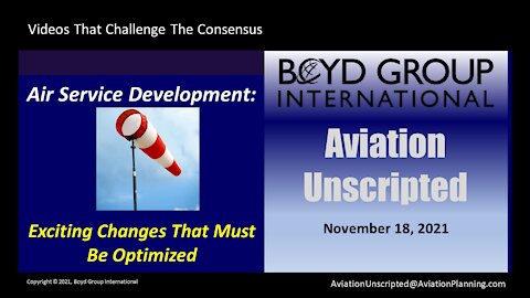 Air Service Development: Exciting Changes That Must Be Optimized