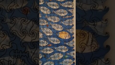 Fishies is Complete! Whew! #shorts #puzzles #fish #underthesea