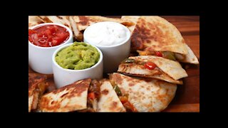 Chicken Fajita Quesadillas