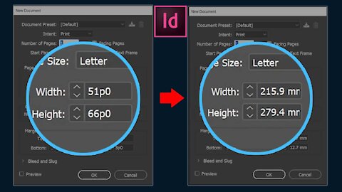 Adobe InDesign CC | How to Change Units of Measure From Pica's to MM, Points, Pixels, Inches, CM