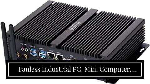 Fanless Industrial PC, Mini Computer, Intel Core I3 4005U, Windows 10 or Linux Ubuntu, IM04, 2H...