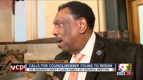 Calls for Councilman Young to resign