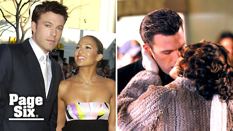 A look back at Ben Affleck and Jennifer Lopez's relationship moments