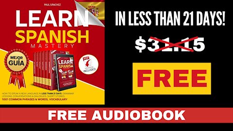 Learn Spanish For Free 🟥🟨🟥 Free Audiobooks In English - Learn Spanish Mastery Audiobook