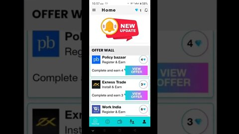 🔥 New Earning App / New app 2022 Best Earning app / Minimum widrowal 1Rs 😱 #shorts #earnmoneyonline