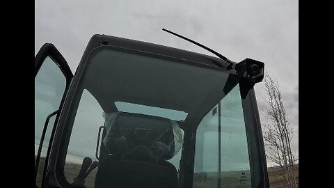 Jensen / Bobcat E42 R2 Excavator Radio Antenna Install