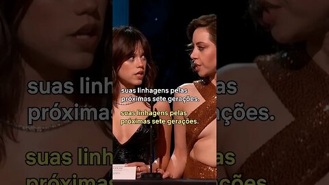 A QUÍMICA da Jenna Ortega e Aubrey Plaza ❤️‍🔥| Netflix Brasil #aubreyplaza #jennaortega