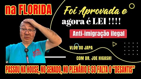 A lei anti-imigração ilegal foi aprovada e será assinada pelo governo da Florida