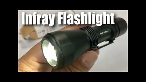 INFRAY H1105 Zoomable CREE XPE2 LED Tactical Flashlight Review