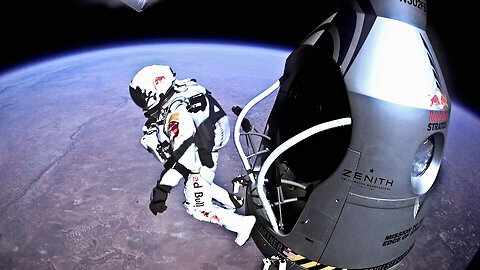 A Man Jumped From Space!!! (World Record Supersonic Freefall)