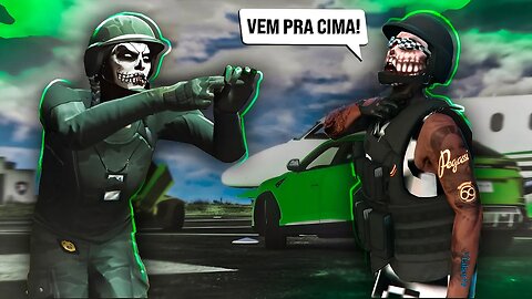 GTA 5 - TRYHARD ME SEGUIU NA SESSÃO, CHAMOU OS AMIGOS PARA AJUDAR MAS NÃO DEU MUITO CERTO!