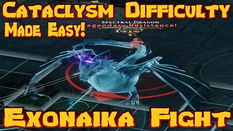 How To Beat The Exonaika Fight On Cataclysm And Win Easily In The Palace Of Ice DLC!