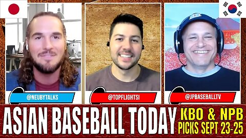 Asian Baseball Picks, Odds and Series Previews | KBO and NPB | Asian Baseball Today | Sept 23-25