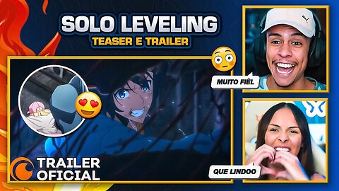 SOLO LEVELING - Teaser e Trailer Oficial | [React em Casal] 🔥