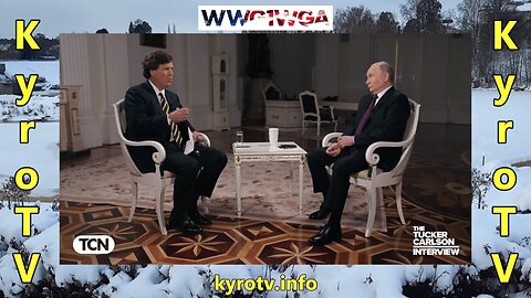 Tucker interviews Vladimir Putin in Moscow, Russia