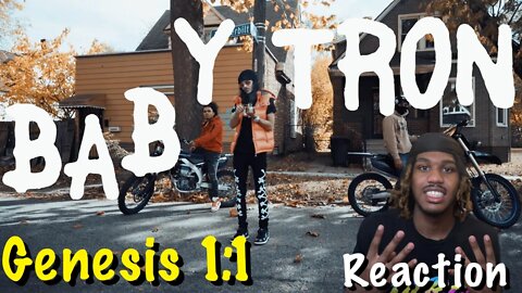 BABYTRON WENT OFF!!!! | BabyTron - Genesis 1:1 (Official Video) REACTION!