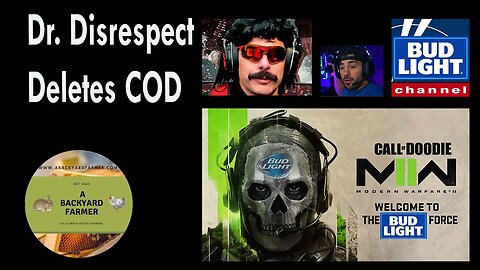 Dr. Disrespect Deletes Call of Duty Live In Protest