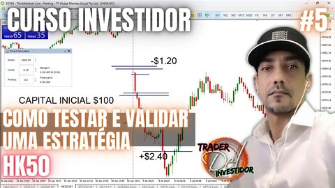 OPERANDO AO VIVO | COMO TESTAR UM SETUP GRÁFICO ESTRATÉGIA FUNCIONA NA BOLSA DE VALORES ?