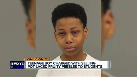 17-year-old charged with selling cannabis infused Fruity Pebbles at school