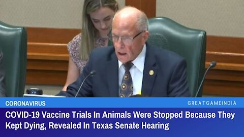 WtF's Morning Tyranny Report "Because The Animals Were Dying"