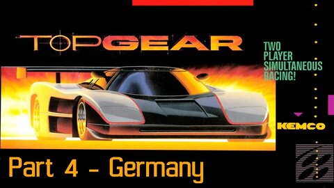 Top Gear [SNES] Part 4 - Germany