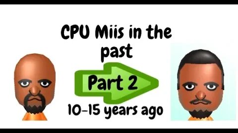 What Wii Sports Resort CPU Miis would look like 10-15 years ago (PART 2)