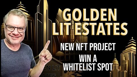 Golden Lit Estates NFT Project | 3 Whitelist Spots