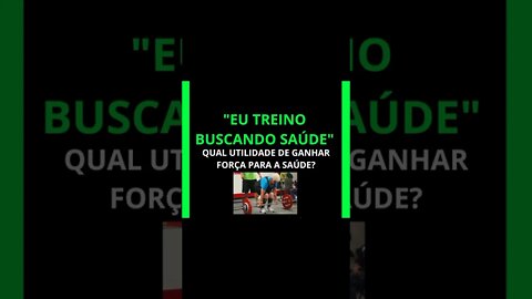 PAPO SÉRIO E DIRETO SOBRE SAÚDE #Shorts