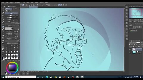 Lets Draw Robert Freeman From the BOONDOCKS SERIES, SPEEDART DRAWING