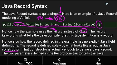 Java Record