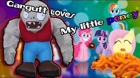 Fnaf pvz plush - Gargutt loves My little poney mlp