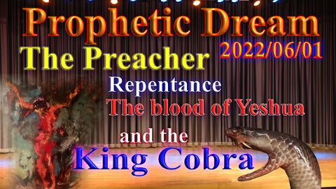 The Preacher and the King Cobra snake, Prophetic Dream