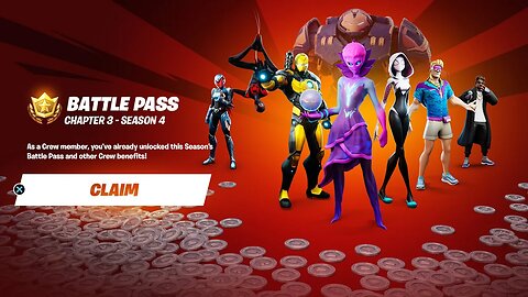 FIRST LOOK at Fortnite SEASON 4 Battle Pass!