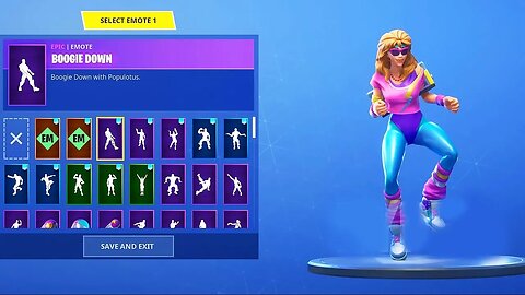 *NEW* "AEROBIC ASSASSIN" SKINS SHOWCASE WITH ALL NEW FORTNITE DANCES & EMOTES!