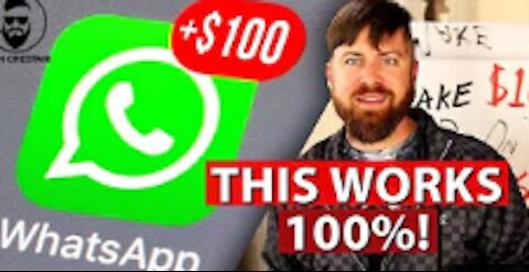 Make $100/Day From Whatsapp With This 1 Trick