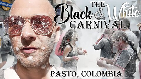 This is the Black & White Carnival of Pasto, Colombia