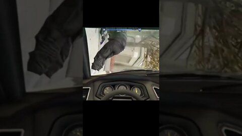 GTA Griefer Gets Stuck To Windshield