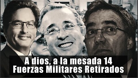 🛑La mesada 14 se eliminó durante el gobierno de Álvaro Uribe Vélez 👇👇